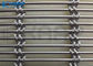 Korrosionsbeständige Leinwandbindung Gebäude-Fassaden-dekoratives Stahlmaschen-Kabel-Rod